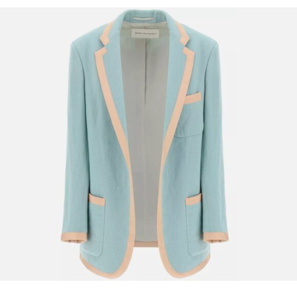 Dries Van Noten Oversized Single Breasted Blazer Jacket - Picture 4 of 11